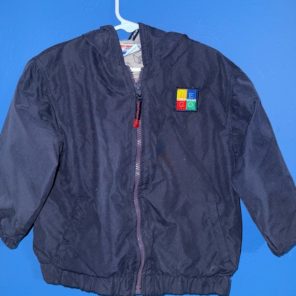 Lego Kids Overalls with Yellow and Blue Accents & Wind Breaker Jacket - Picture 3 of 8